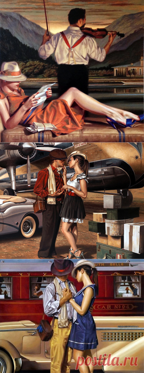 Британский художник Перегрин Хиткот (Peregrine Heathcote): вслед за ветром перемен. Часть 1.