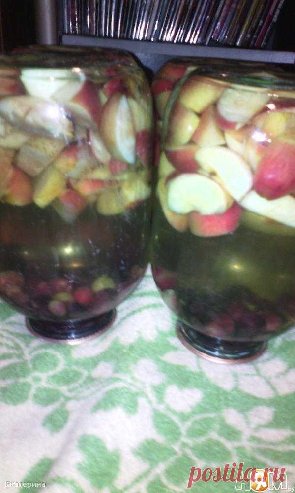 Компот из винограда - Рецепт с пошаговыми фотографиями - Ням.ру