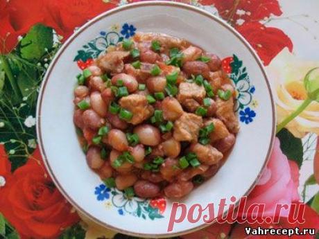 Свинина с фасолью и помидорами - КУЛИНАРНЫЙ ФОРУМ - Кулинарные рецепты от наших пользователей - vahrecept.ru