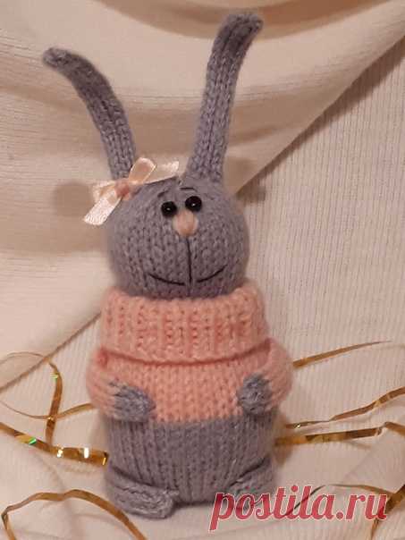 #игрушки_спицами #амигуруми_зайка #игрушкиLoveKathyToys
