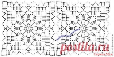 Ажурный белый кардиган. Безотрывное вязание мотивов - Все в ажуре... (вязание крючком) - Страна Мам