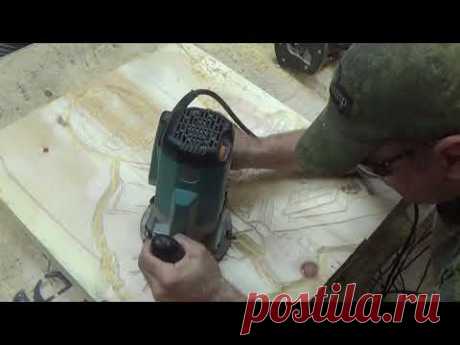 ЧПУ НЕРВНО КУРИТ В СТОРОНКЕ- способ резьбы фрезером-WOODWORK -CNC
