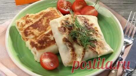 Блинчики с Моцареллой. Быстро и Вкусно!