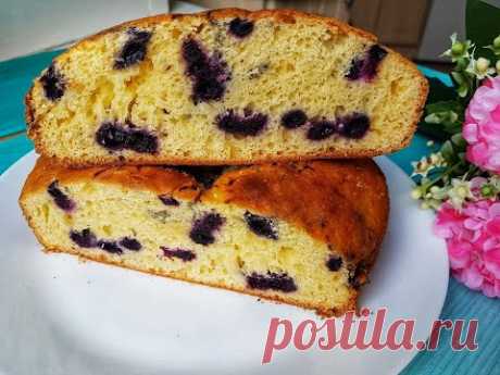 Нереально вкусный пирог с ягодами