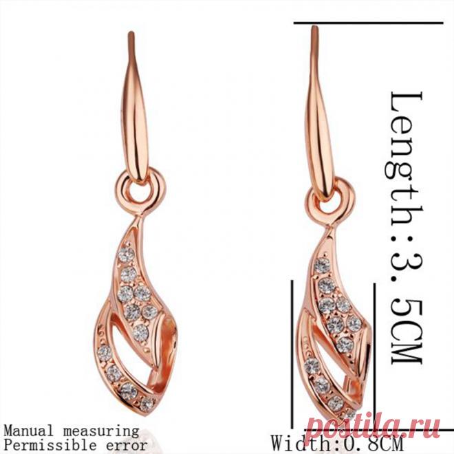 Серьги 18 К золото красивые серьги 18 К золотом популярной ювелирной бесплатная оптовая продажа цены ур ю . г . LGPE107 купить в магазине wholesale mini order $15 LWJ на AliExpress