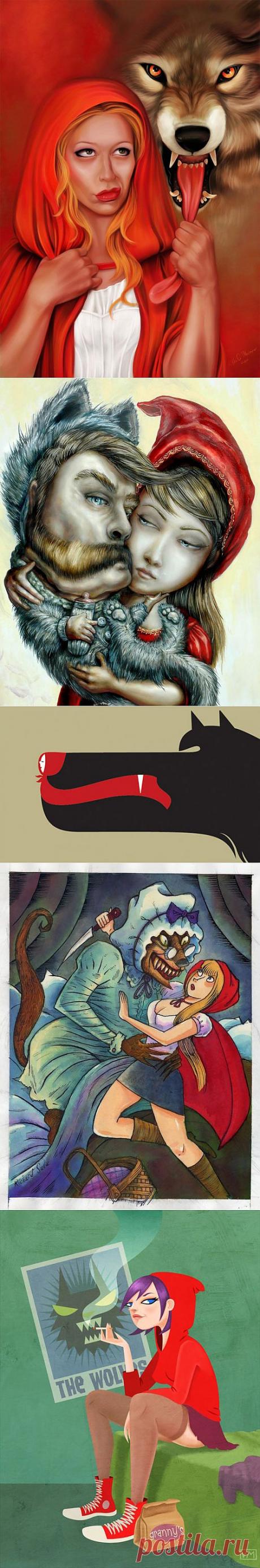 Красная Шапочка в пересказе