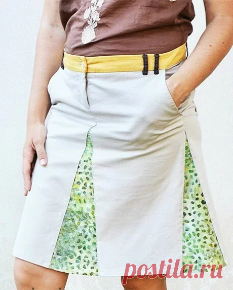 Как переделать шорты в юбку — Мастер-классы на BurdaStyle.ru