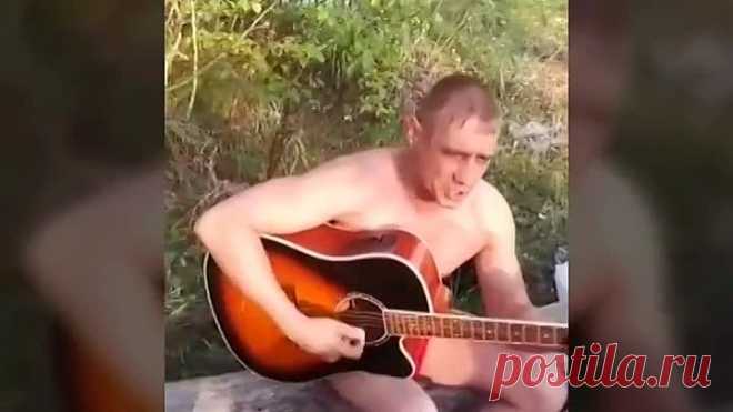 Привет Москва и президент Володя (трэшевая песня под гитару) [HD, 720p]