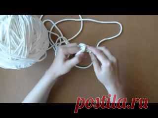 Коврики из шнуров.