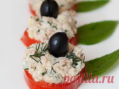 Закуска на томатах - рецепт приготовления с фото / COOK-MASTER.RU