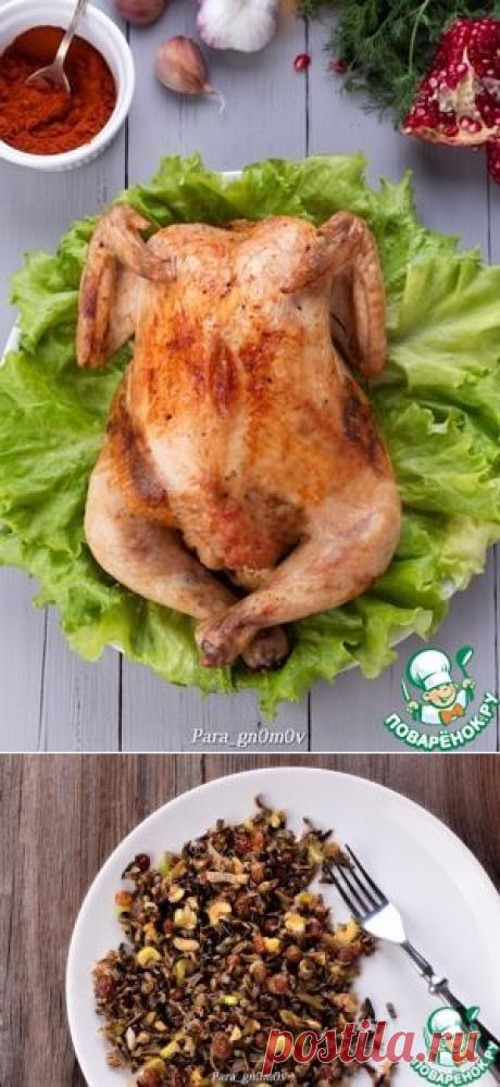 Курица с универсальной начинкой - кулинарный рецепт