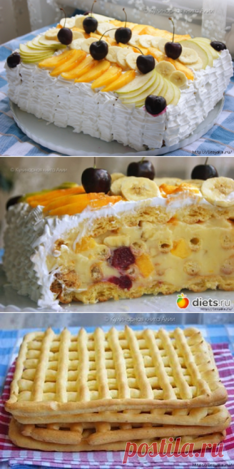 Оригинальный и вкусный летний торт &quot;Тропиканка&quot;