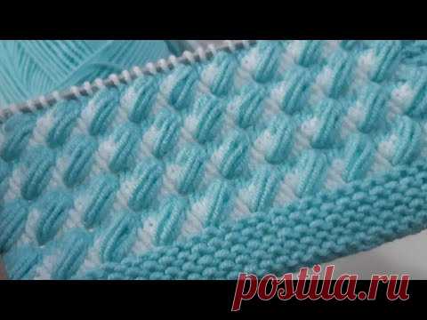 İki renkli yapılışı kolay yelek hırka örgü modeli /iki şiş örgü modelleri