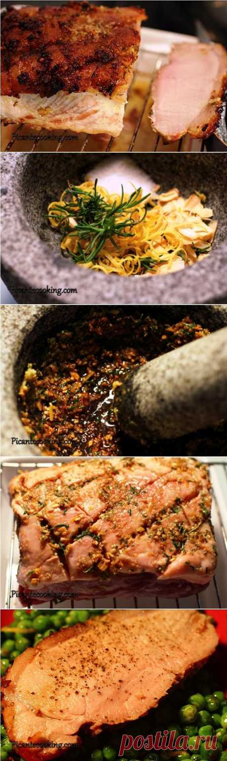 Свинина с ароматной корочкой | Picantecooking