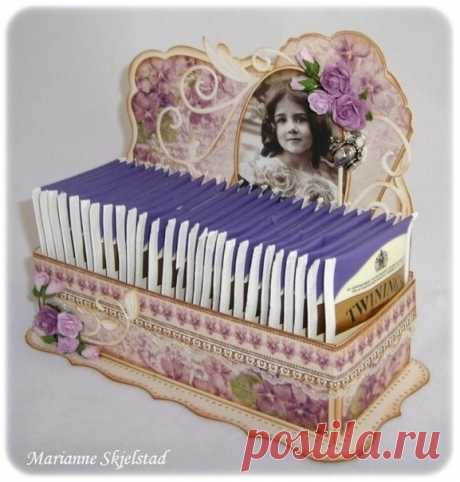Коробочка для чая своими руками