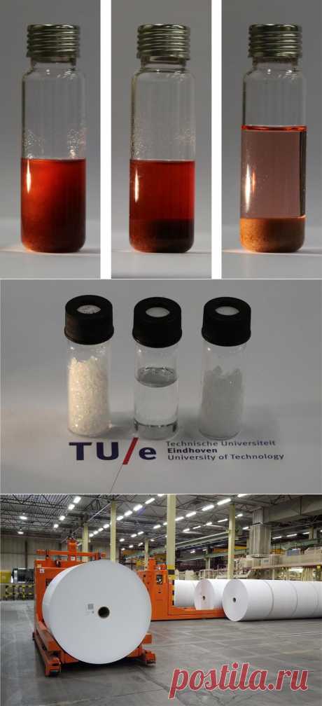 Новый растворитель поможет «озеленить» бумажную промышленность