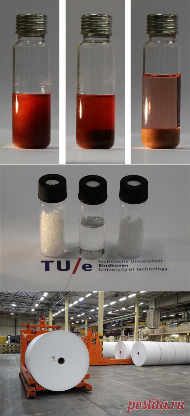 Новый растворитель поможет «озеленить» бумажную промышленность