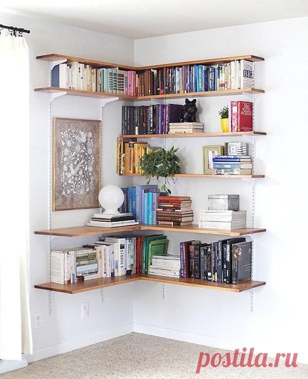 Идеи угловых полок