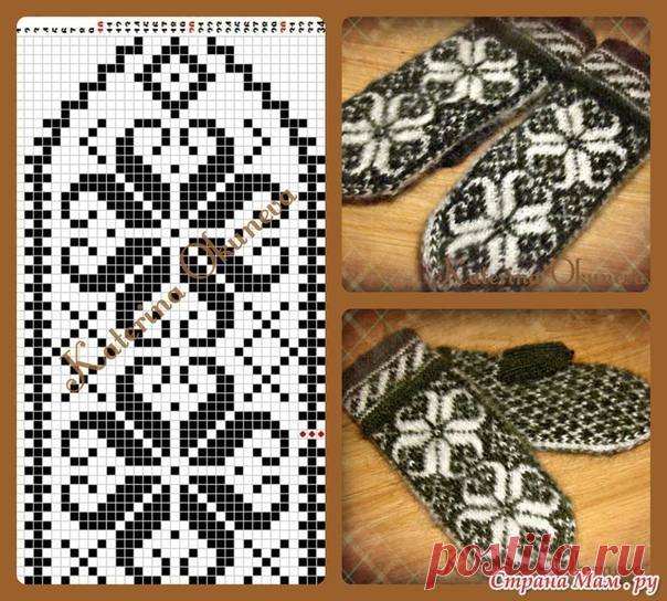 Жаккард для варежек