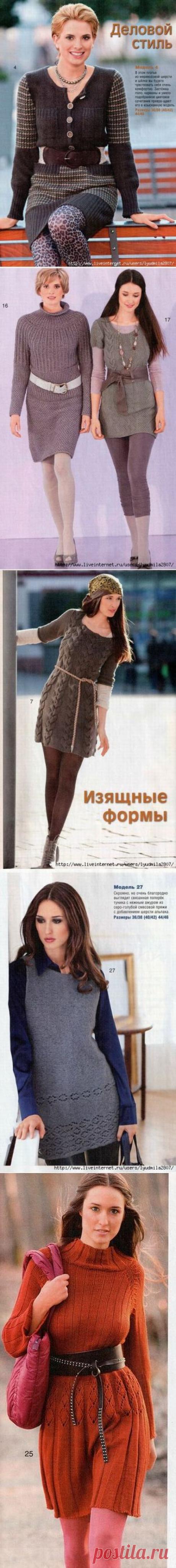 Платья и туники из Сабрины 8-2011