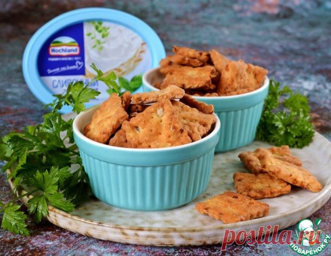 Хрустящее луковое печенье – кулинарный рецепт