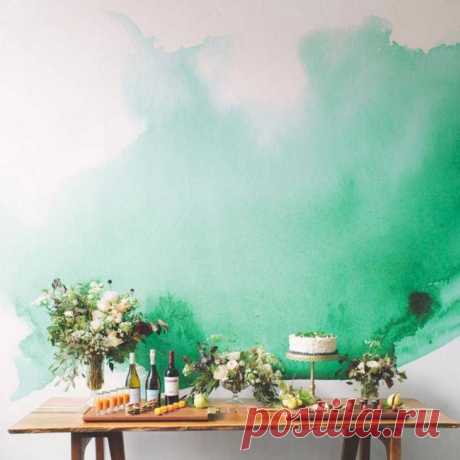 Тренд сезона: техника покраски Half-painted walls - Дизайн интерьеров | Идеи вашего дома | Lodgers
