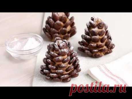 Snowy Pinecone Cookies