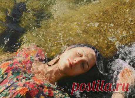 Гиперреализм: женские портреты, написанные маслом