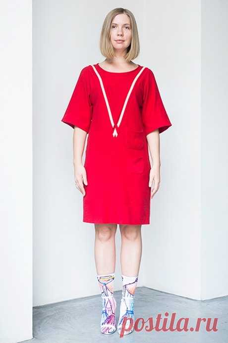 Платье с гюйсом Sonia Rykiel
