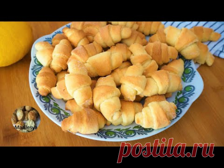 Творог творит чудеса! Творожные рогалики ! Вкусная выпечка к чаю! Cottage cheese rolls - YouTube