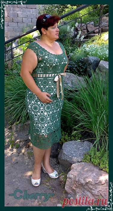 Платье "Малахит".