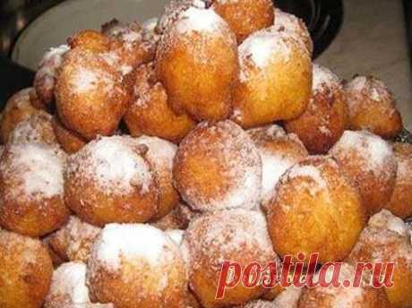 Пончики из тыквы.