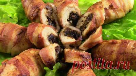 Отлично подойдет к праздничному столу;)) Куриные голени с черносливом — Вкусные рецепты