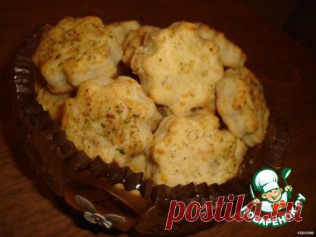 Печенье из брынзы – несладкое