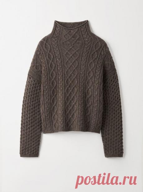 "Энциклопедия" горловин вязаных изделий. Точно пригодится. Сохраняйте. | Стильное вязание KNITMILO | Дзен