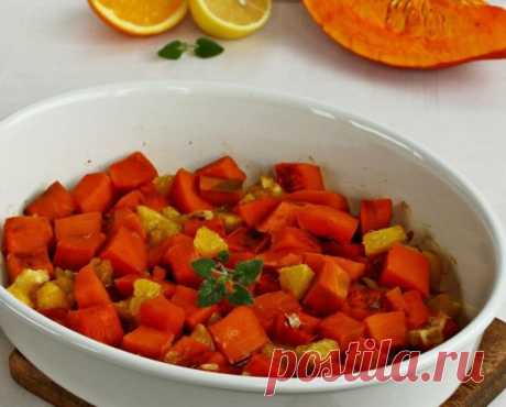 Запеченная тыква в духовке кусочками - вкусные и быстрые рецепты приготовления