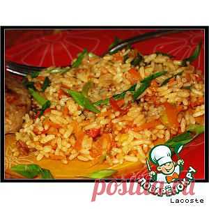 Гарнир из риса басмати с овощами и барбарисом - кулинарный рецепт