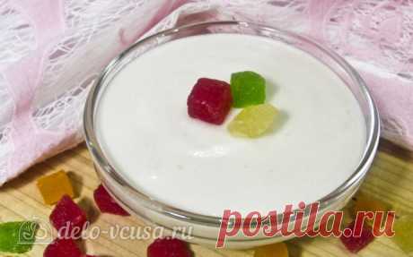 Глазурь Птичье молоко для куличей, пошаговый рецепт с фото