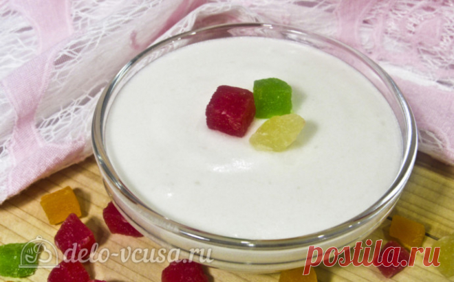Глазурь Птичье молоко для куличей, пошаговый рецепт с фото