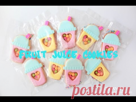 【 fruit juice cookie 】フルーツジュースのステンドグラスクッキー