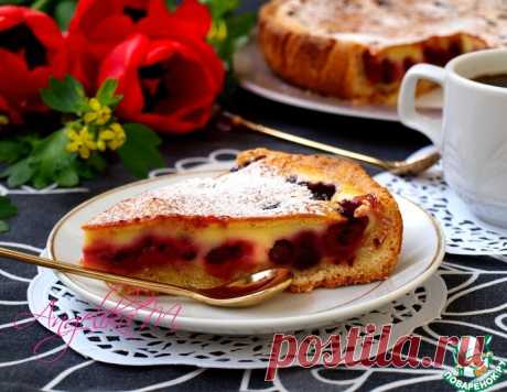 Заливной пирог с ягодами – кулинарный рецепт