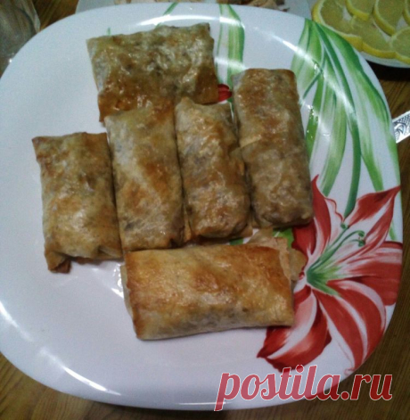 Трубочки из армянского лаваша - Простые рецепты Овкусе.ру