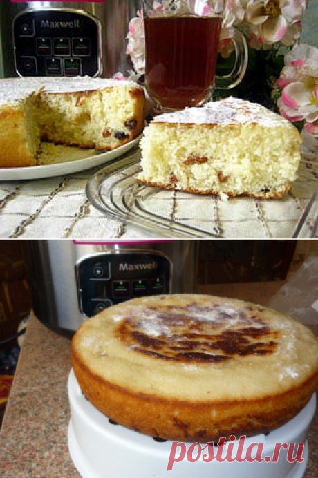 Манник с изюмом, простой и вкусный! (Тест-драйв) пошаговый рецепт с фотографиями