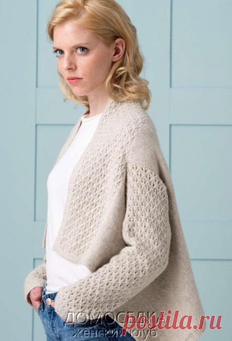 Вязаный кардиган | ДОМОСЕДКА