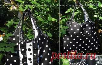 Polka Dot сумочка   Понедельник неожиданно случился в субботу :-)  Что-то я в последнее время сумочками увлеклась, что, впрочем, радует. И придумываются они к...