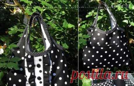 Polka Dot сумочка   Понедельник неожиданно случился в субботу :-)  Что-то я в последнее время сумочками увлеклась, что, впрочем, радует. И придумываются они к...