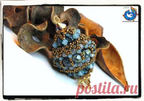 (77) Lucinda+Beaded+Bead+2+%282%29.jpg (1325×931) | Beading - Beaded Beads Ideas