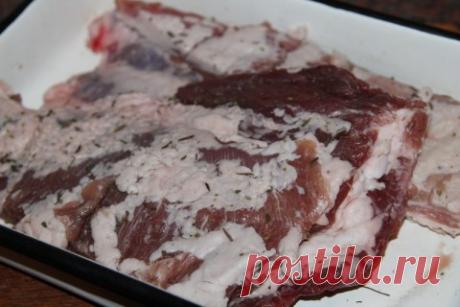 Соленая панчетта - Простые рецепты Овкусе.ру