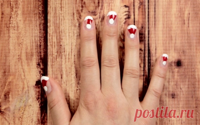 4 идеи для маникюра в Новогоднем стиле