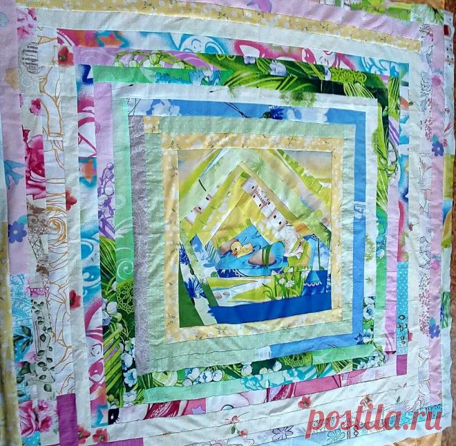 Рассказыва как у меня за два дня получилось сшить детское одеяло | Лоскуток к лоскутку | Яндекс Дзен